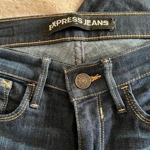 Express jeans ankle jegging size 4